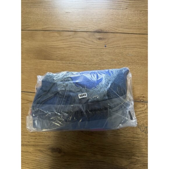 Allure Size Medium Women Blue Denim Button Up Embroidred Shirt Raw Hem Buttons - Picture 13 of 13